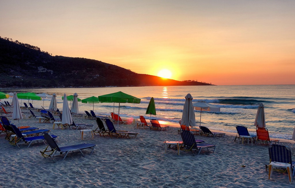  Golden beach Tasos 